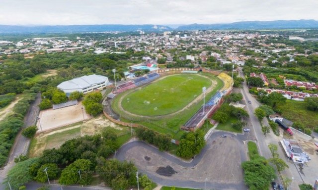 Fotografía aérea Estadio Girardot